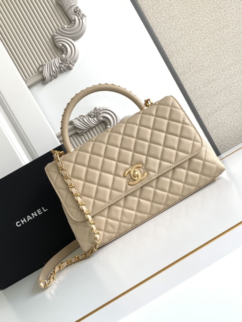 Ch**el top handle bags